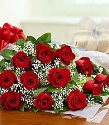 Red Rose Flower Bouquet