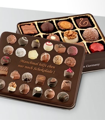 Chocolate Gift Box 125g "Sometimes Only Chocolate Helps"