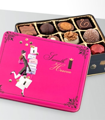 Valentine's Day Special "Seventh Heaven" Chocolate Box - 125g