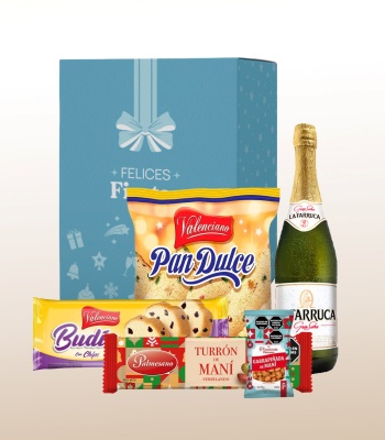 Christmas Gift Box - Blue