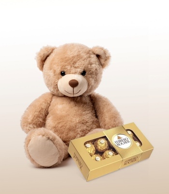 Friendship Day Combo - Teddy and Chocolates