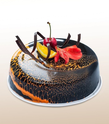 Premium Chocolate Citrus Dessert