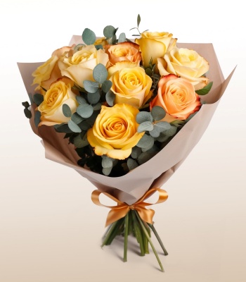 Yellow Roses Bouquet