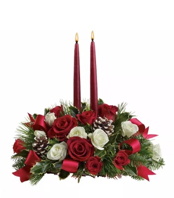 Christmas Centerpiece - Colorful