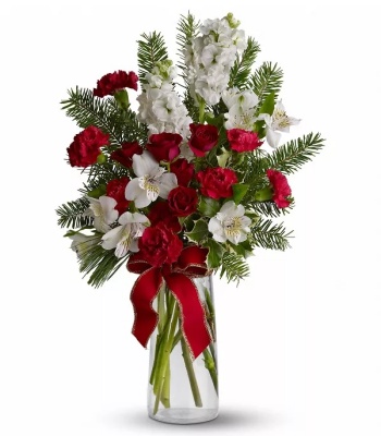 Christmas Flower Arrangement - Best Seller