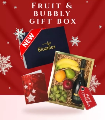 Fruit and Wine Gift Box