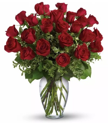 Red Roses - 24 Long Stem