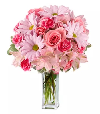 Valentine's Day Pink Flowers