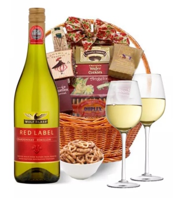 White Wine Gourmet Hamper