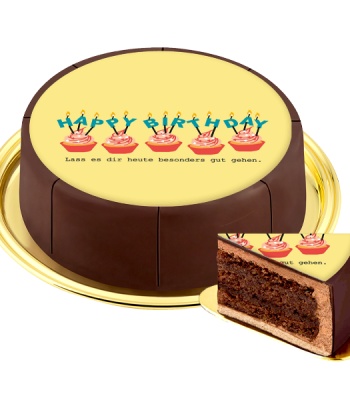 Birthday Cake – Dark Chocolate