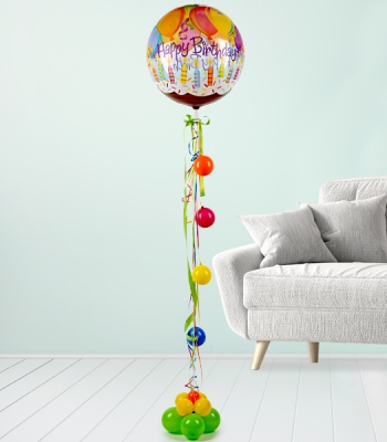 Giant Balloon - Happy Birthday (190 Cm)