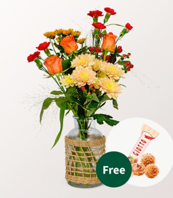 Mix color Flower Arrangement - Lieber Gru