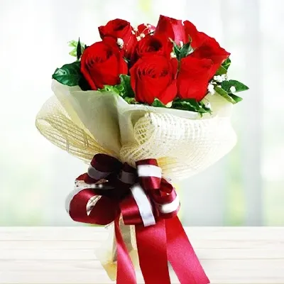 Long Stem Red Roses