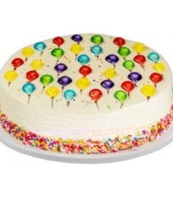 Balloon Piping Jelly Cake 1 Kg