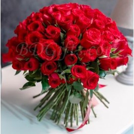 Red Rose Bouquet - 40 Red Roses