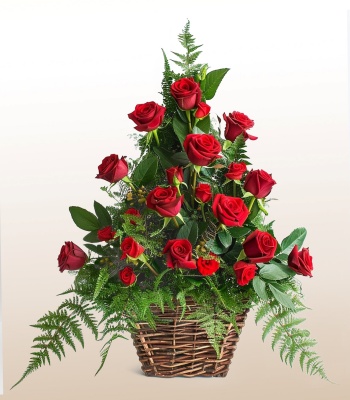 18 Roses Arrangement