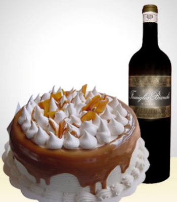 Cake And Red Wine