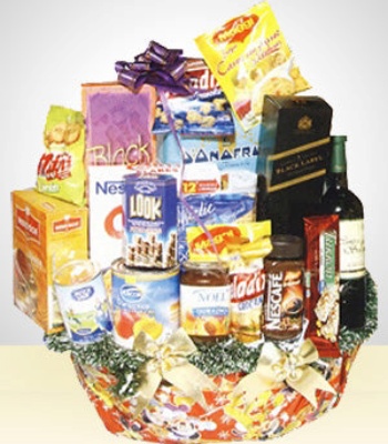 Christmas Holiday Gift Basket