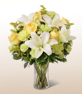 Yellow And White Flower Bouquet