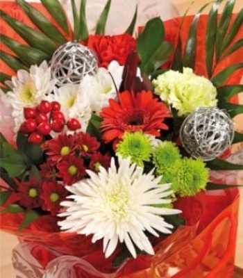 Christmas Mix Flowers Bouquet