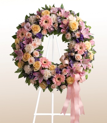 In Loving Memory Sympathy Wreath