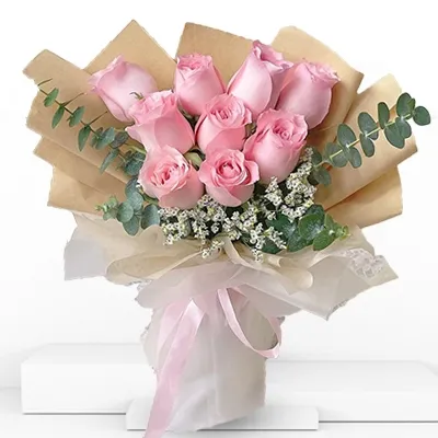 Pink Rose Bouquet