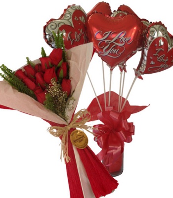 12 Red Rose Bouquet