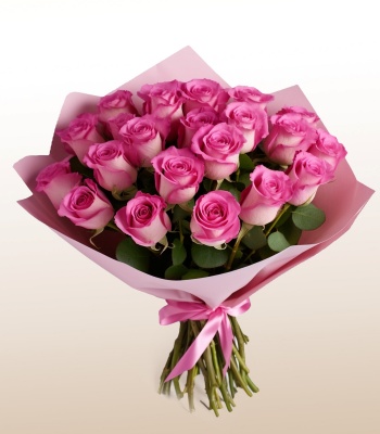 25 Pink Roses