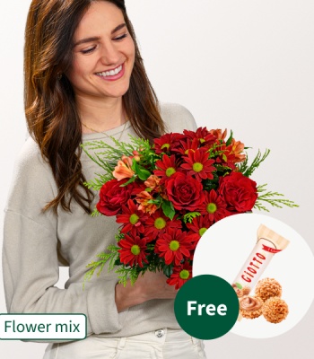 Christmas Mix Flowers Bouquet