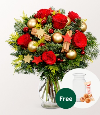 Flower Bouquet - Weihnachtsmix