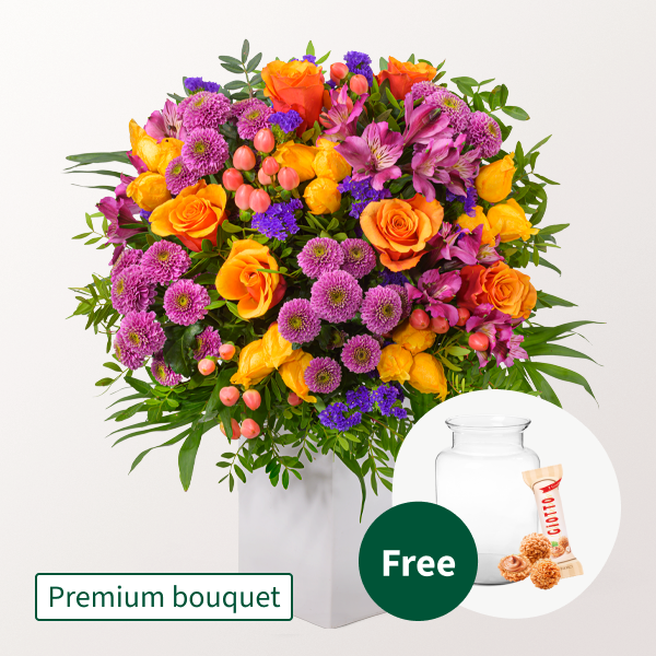 Assorted Flower Bouquet - Premium