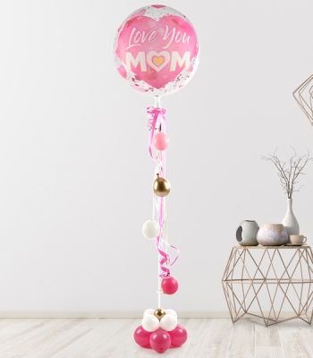 Love You Mom Balloon - Giant 190 Cm