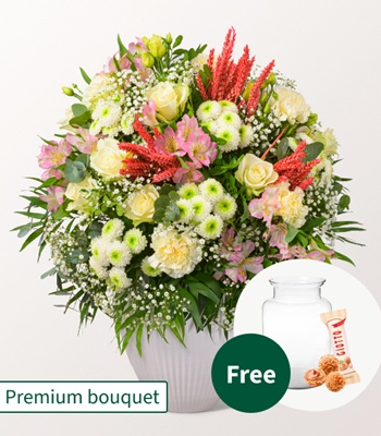 Mix Flower Bouquet - Premium