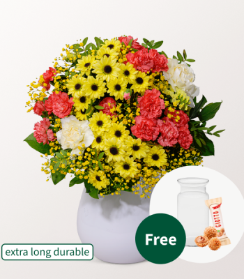 Saisonales Blumen Arrangement