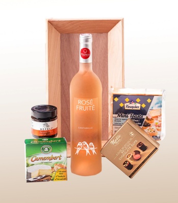 Rose Wine Gift Combo