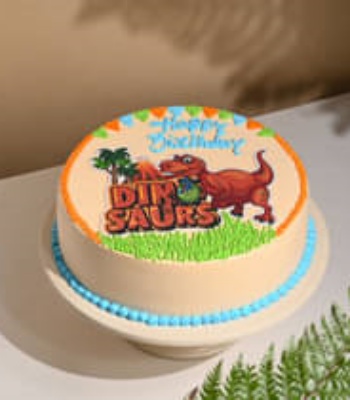 Birthday Cake - Dino Theme