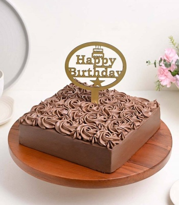 Chocolate Cake - Rosette