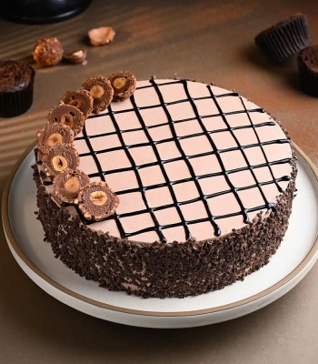 Chocolate Ferrero Rocher Cake