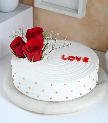 Pineapple Cake - Love and Rose