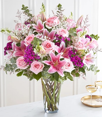 Bouquet Of Pink Flowers