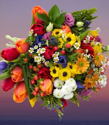 Mix Flower Bouquet - Colorful Flowers