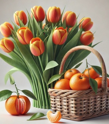 Orange Tulips