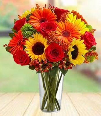Sunflowers Bouquet With Mix Flowers