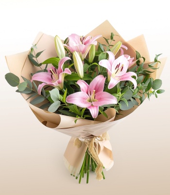 Lily Flower Bouquet