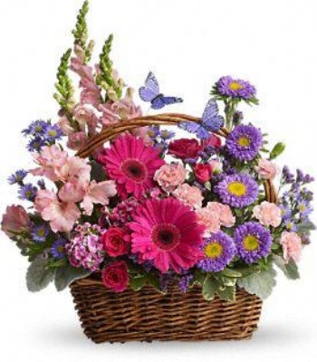 Mix Flower Basket