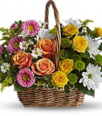 Mixed Flower Basket