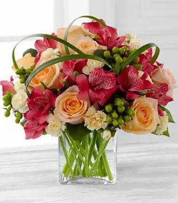 Peruvian Lilies and Roses