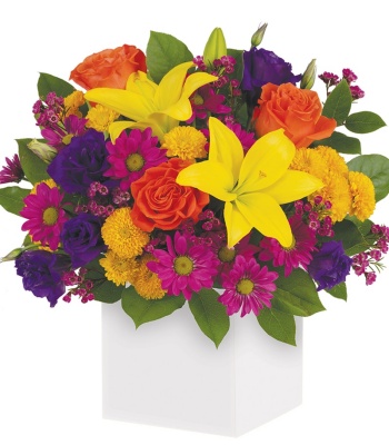 Mix Flowers in Box