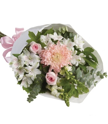 Pink and White Flower Bouquet