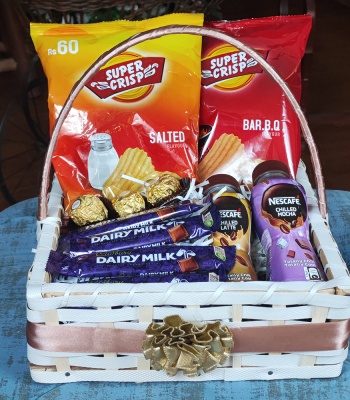 Chocolates and Snack Gift Basket